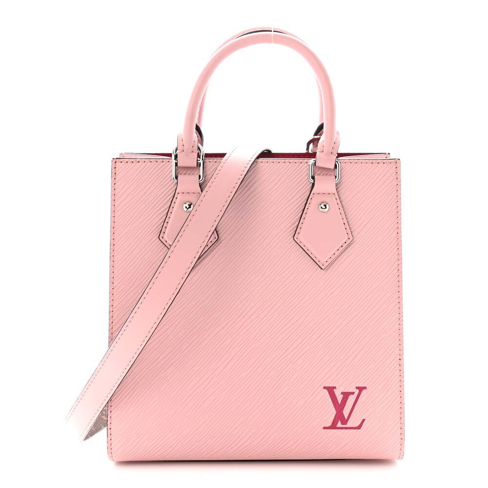 Louis Vuitton Epi Sac Plat Bb Rose #263563L15B